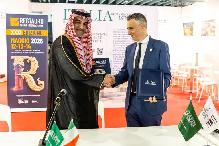 مذكرة تفاهم سعودية إيطالية لتعزيز ترميم وحماية التراث الثقافي في عسير